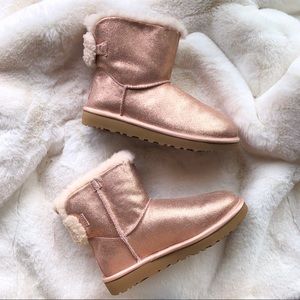 ugg rose gold boots